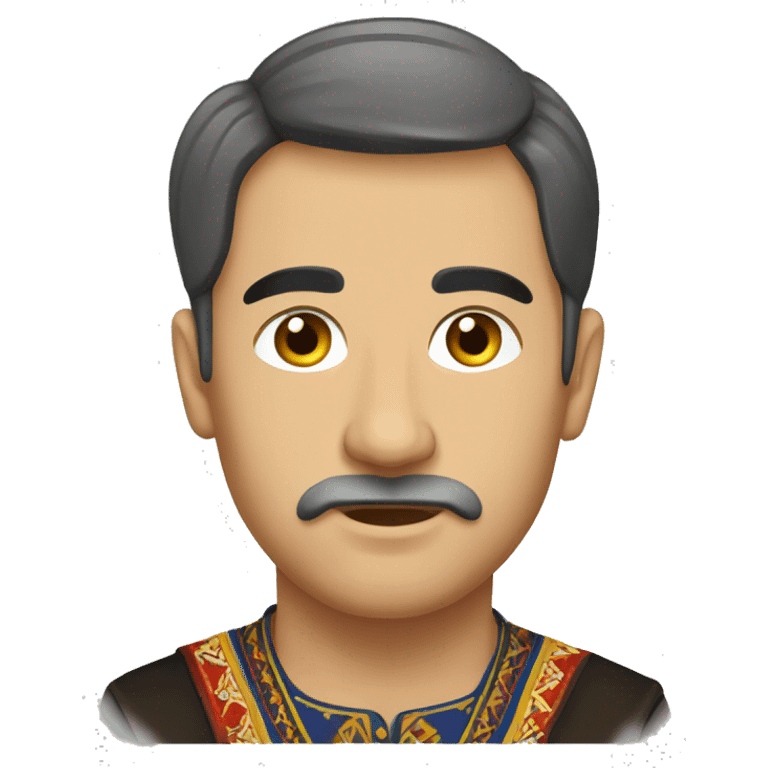 A Romanian traditional dacer emoji