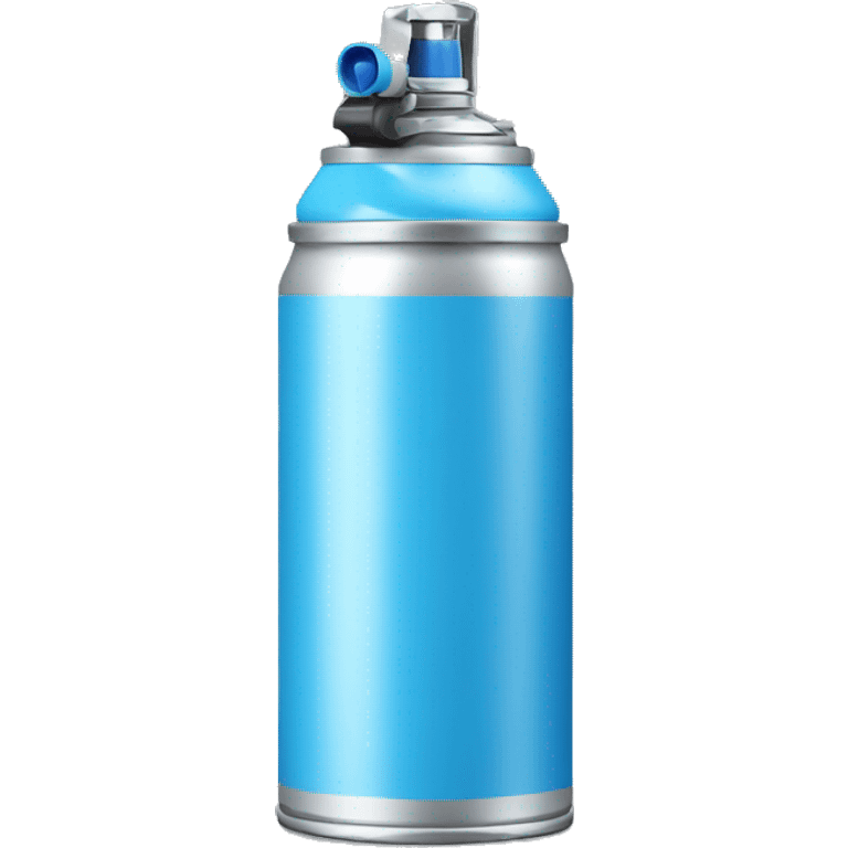 spray-can blue emoji