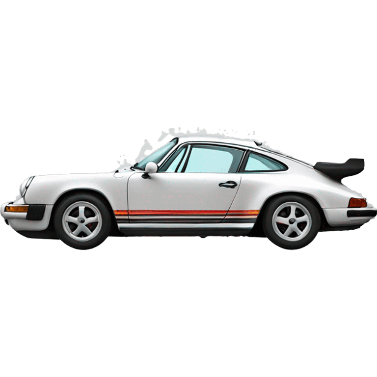 Une porsche emoji