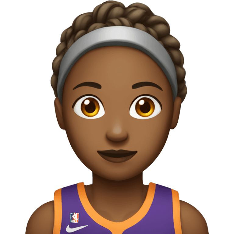 female basketball player emoji