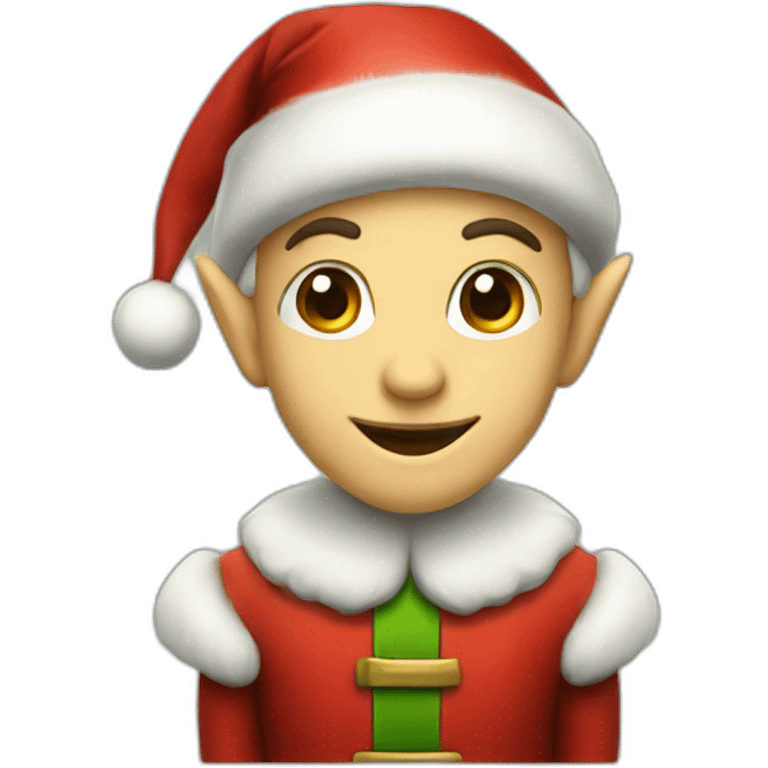 Santas little Elf emoji