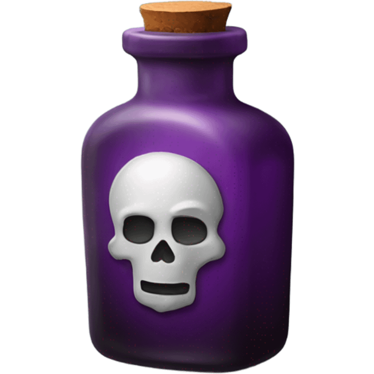 poison bottle emoji