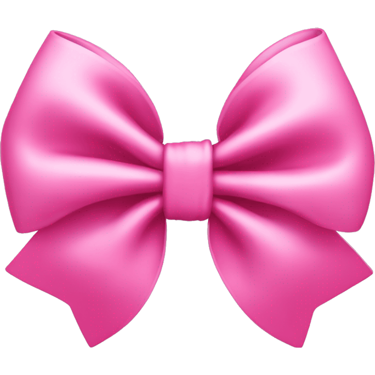 Coquette Pink Bow emoji