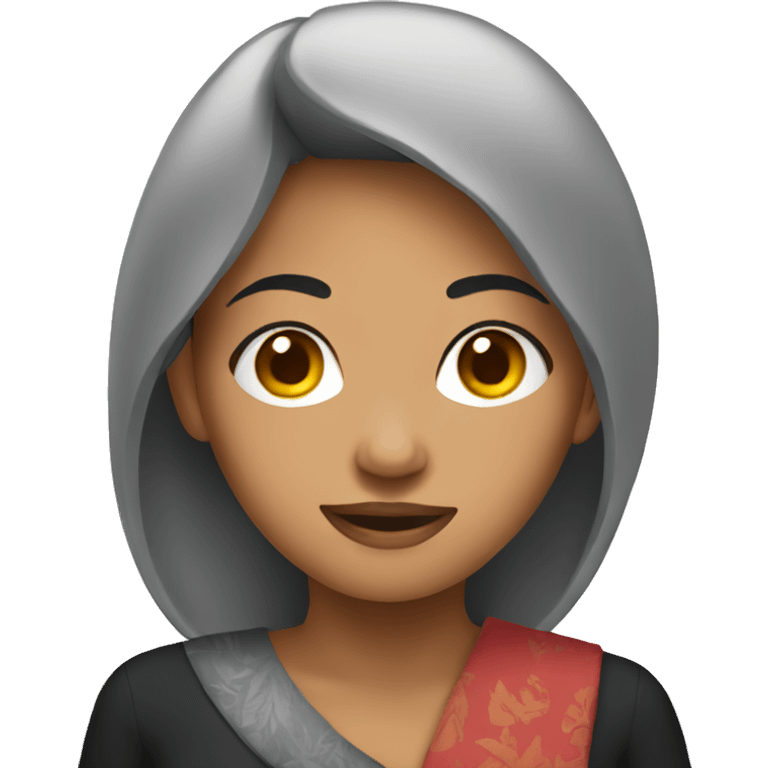 Indonesian woman emoji