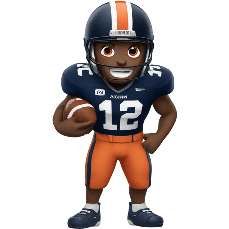 Auburn University sports fan emoji