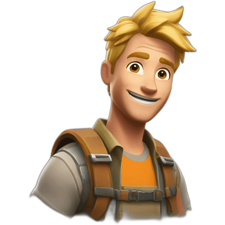 fortnite happy jonesy emoji