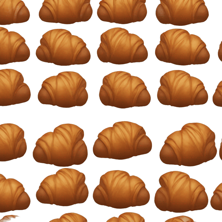 Chocolate croissant  emoji