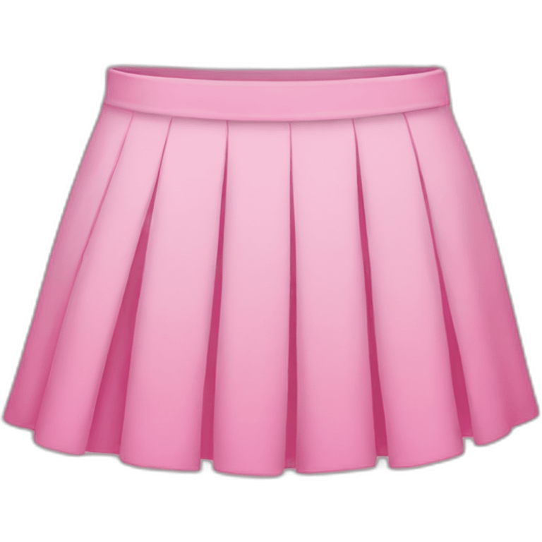 pink skirt emoji