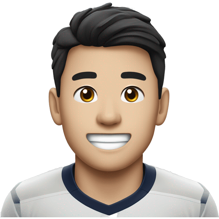 Tottenham’s Son Heung-min scoring goal  emoji