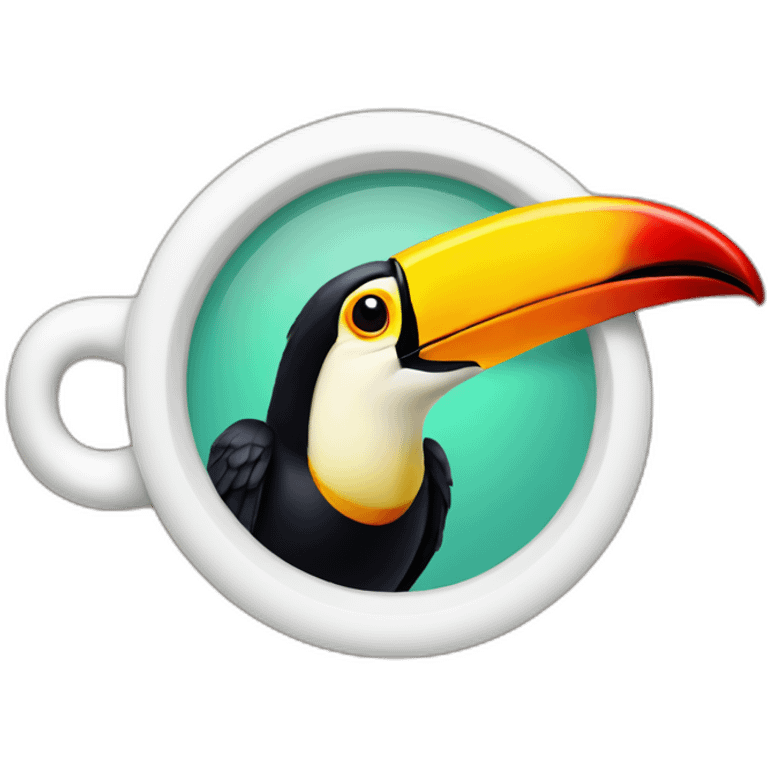 toucan coffee emoji