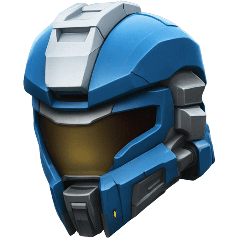 Blue Mark V Spartan Halo series emoji