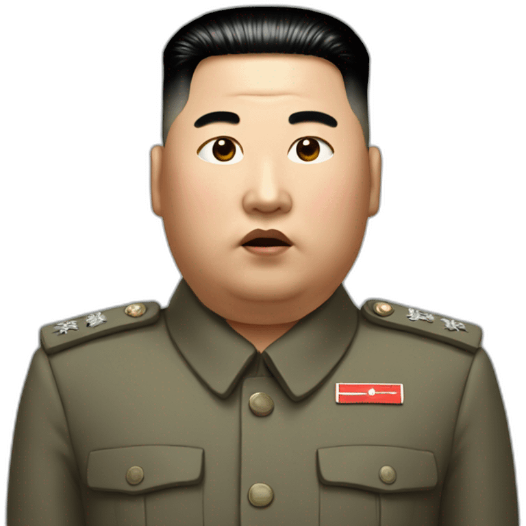 Kim Jung un emoji