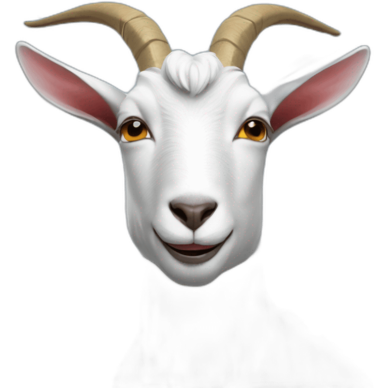 goat with lasers emoji