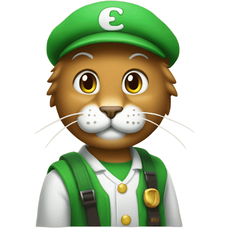 cat luigi emoji