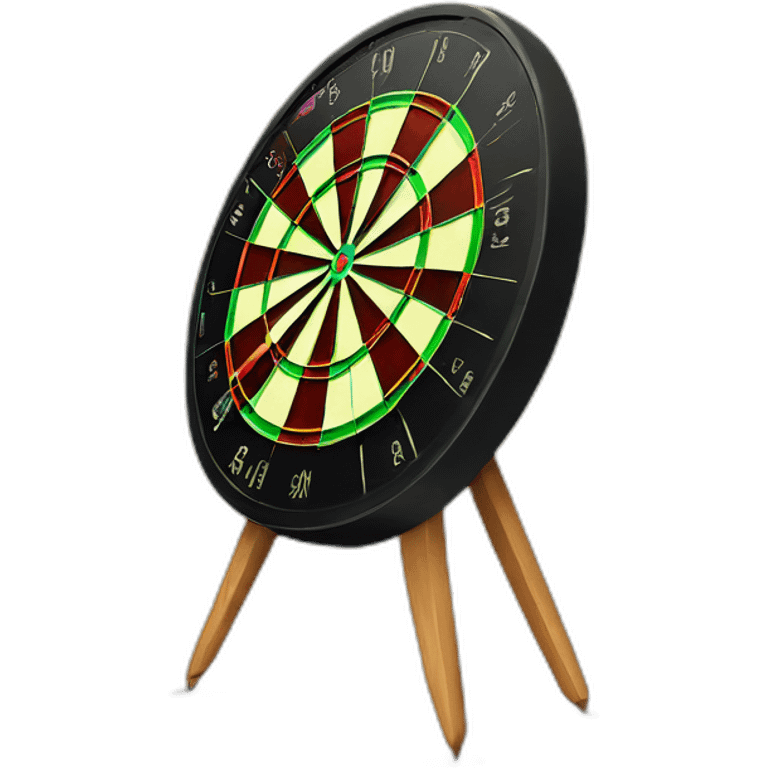 dart board emoji