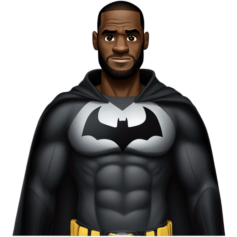 Lebron james as batman emoji