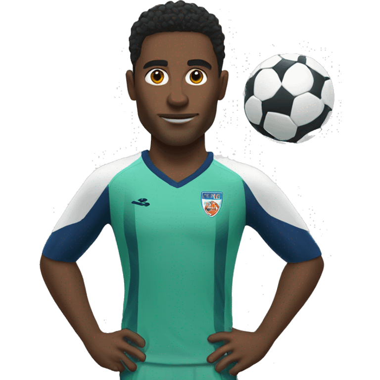 footballer animated emoji