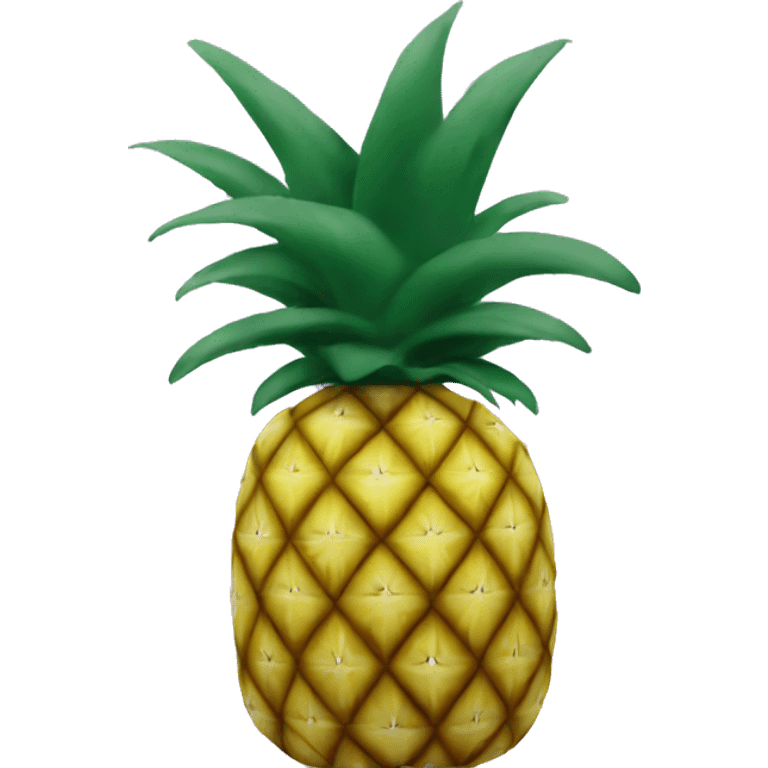 a pineapple that is purple emoji