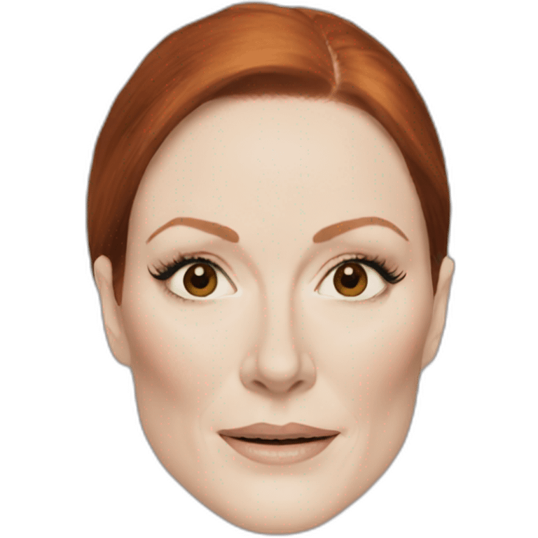 Julianne Moore face emoji