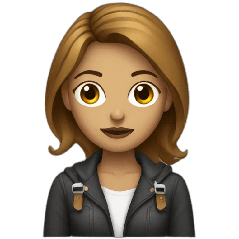 caffeine addicted female designer emoji