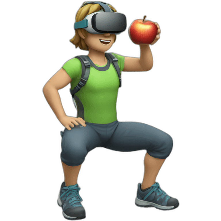 Apple Climbers VR emoji