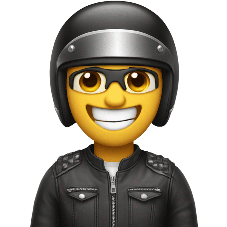 biker emoji Smiling face with hearts emoji