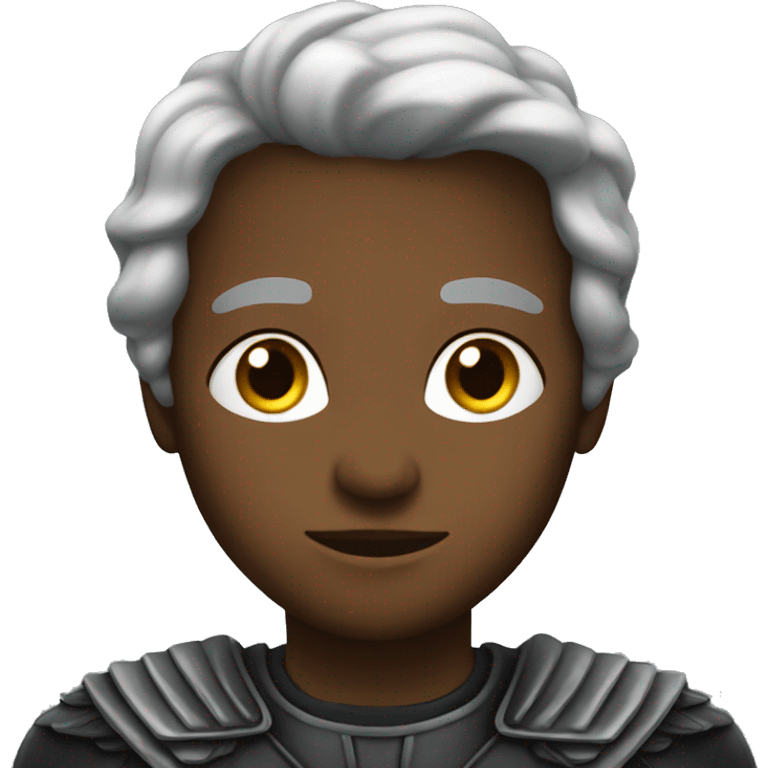 Black archangel emoji