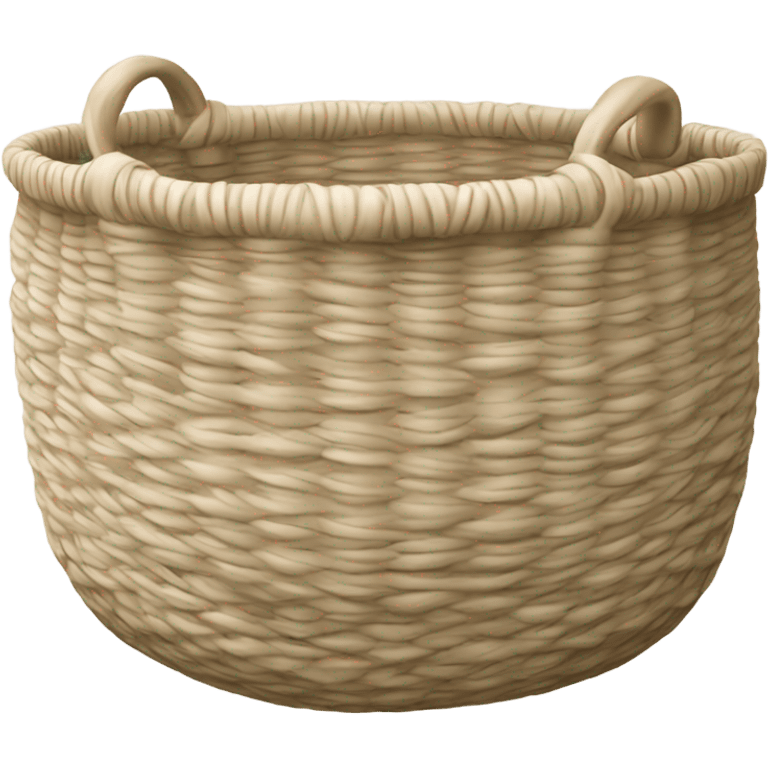 Cotton basket emoji