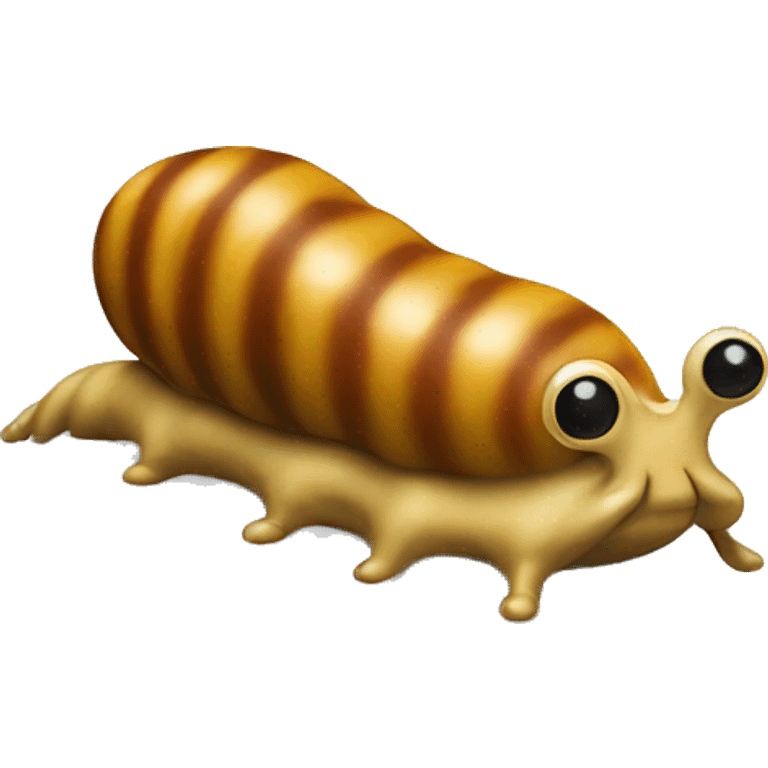 Slug with human legs  emoji