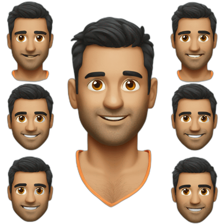 MS Dhoni  emoji