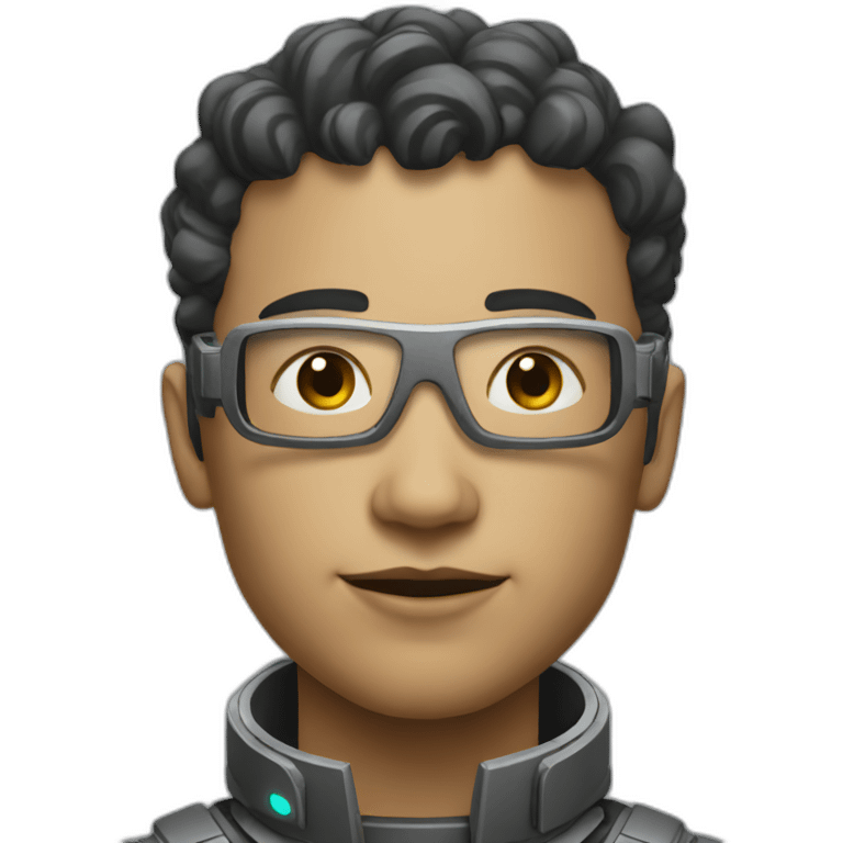 futuristic ai emoji