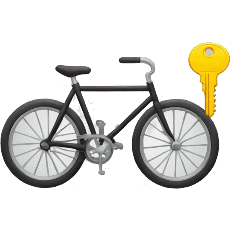 Bike keys emoji