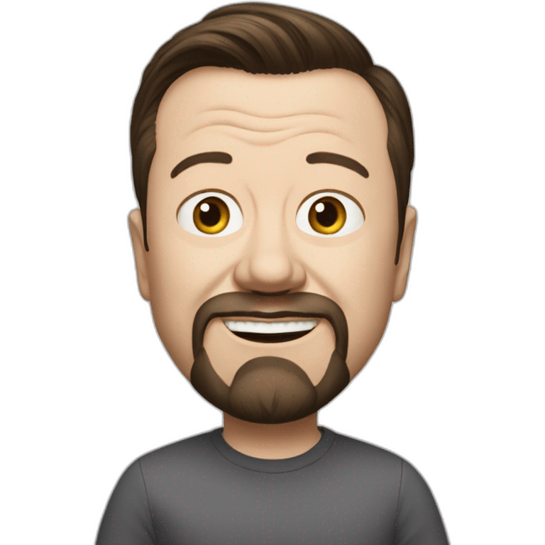 Ricky gervais realist emoji