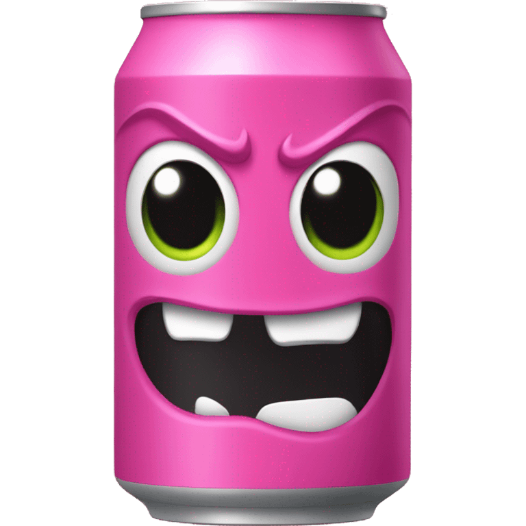 Pink monster energy drink emoji