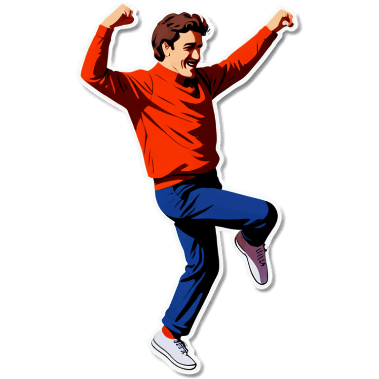 Man dancing  emoji