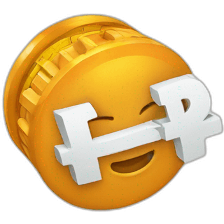 Gonfler le cours du bitcoin emoji