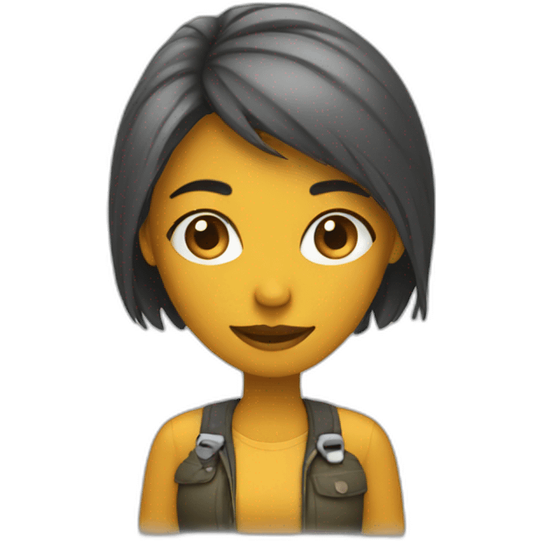 ux girl designer emoji