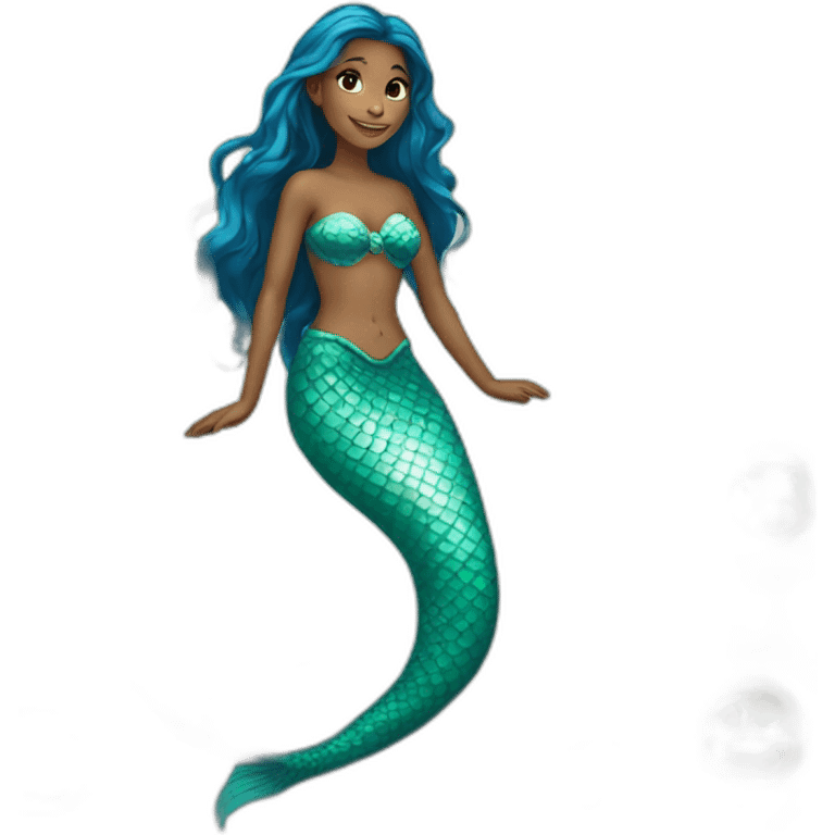 Beautifull mermaid emoji