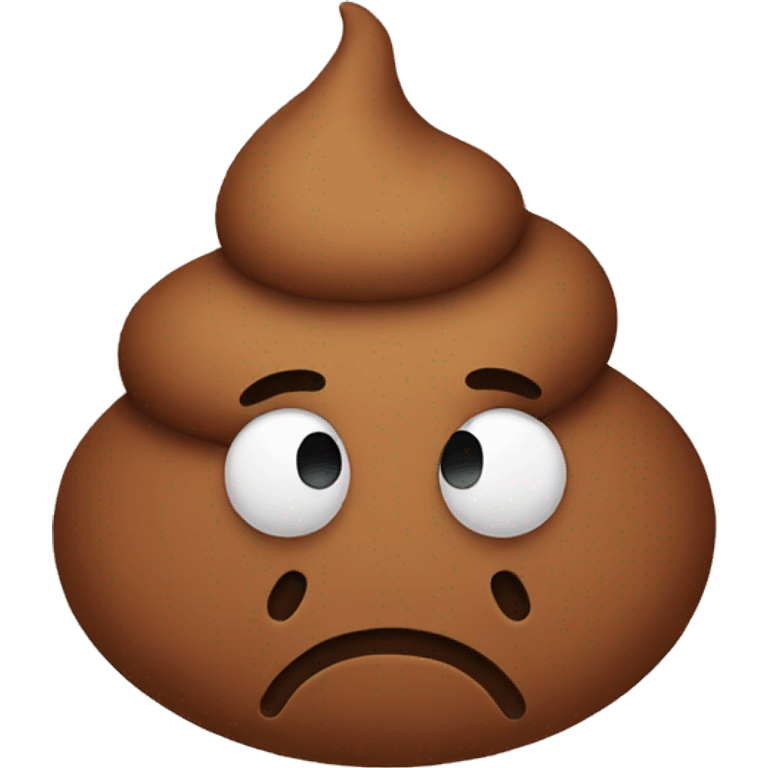 sad poop emoji emoji