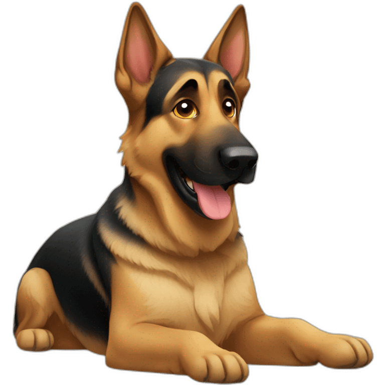 German Shepherd emoji