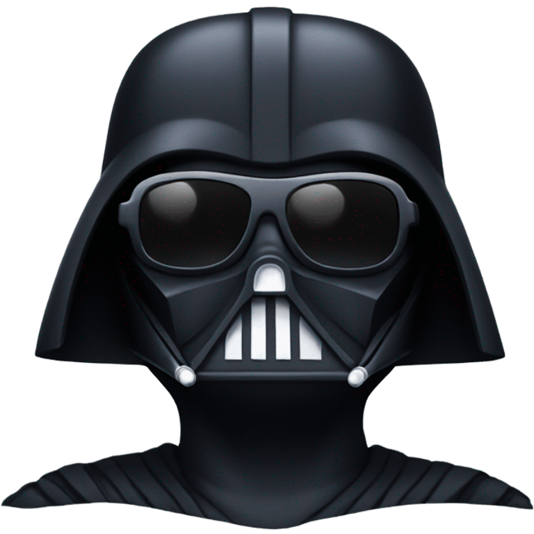 Darth vader wearing shades emoji