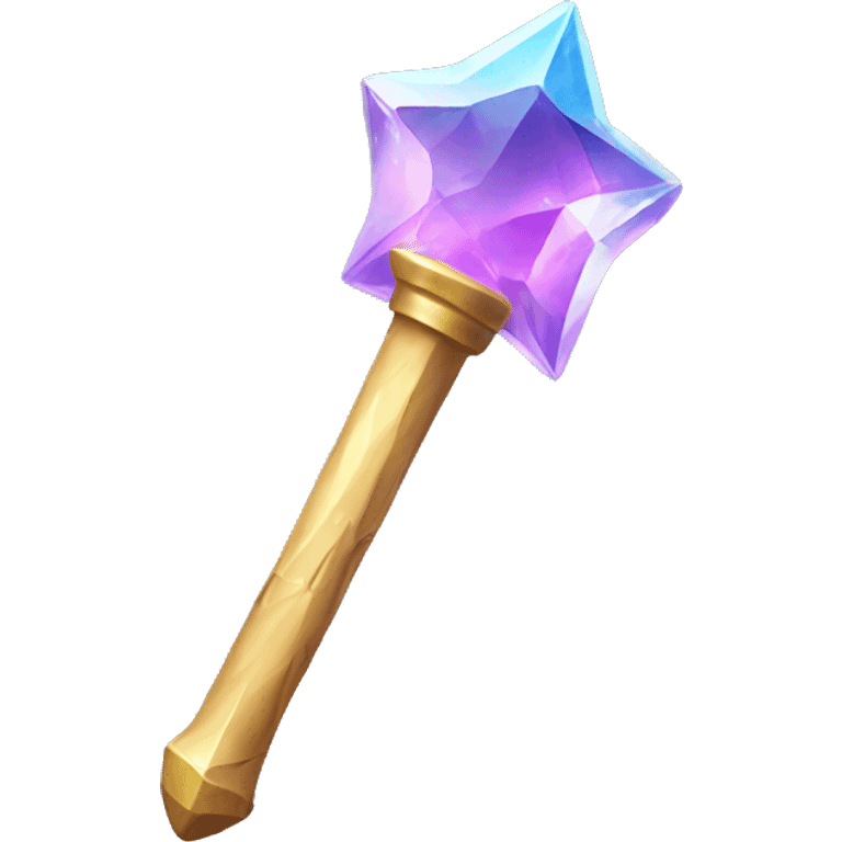 Crystal wand emoji