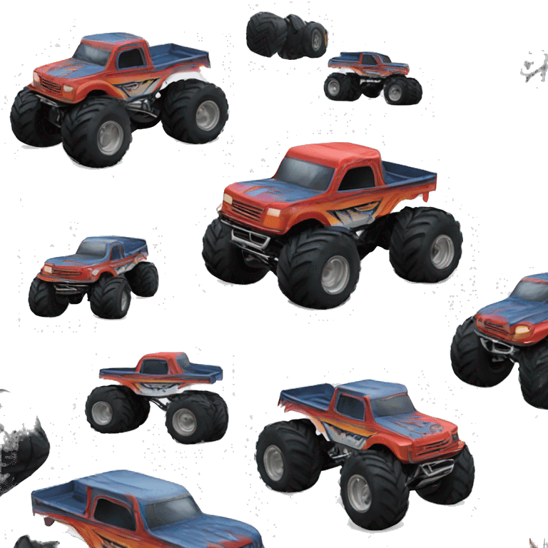 Monster truck emoji