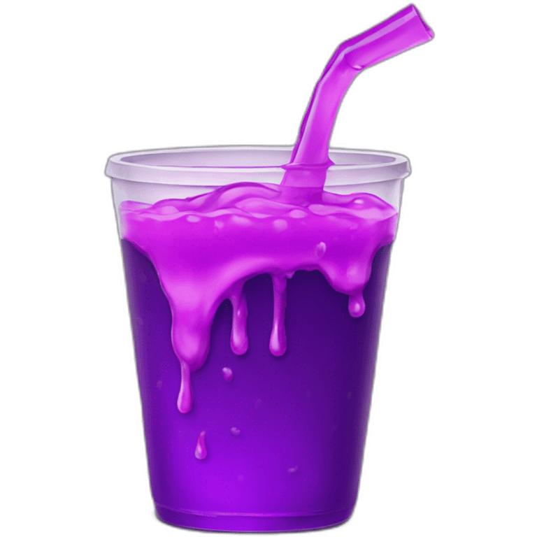 drippy lean purple drink emoji