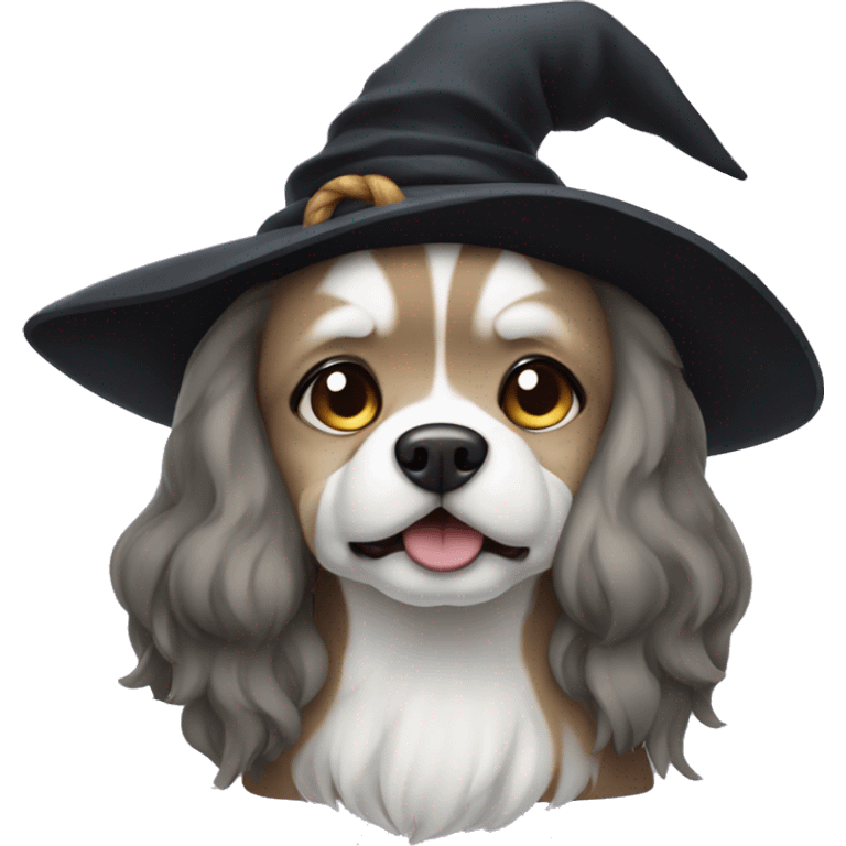 Eliam witch dog emoji