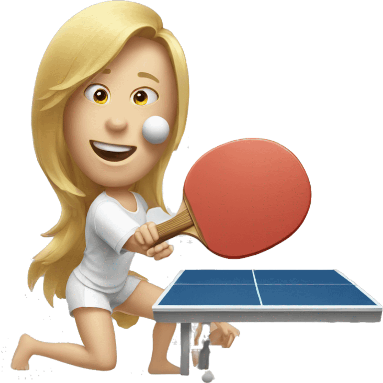 table tennis emoji