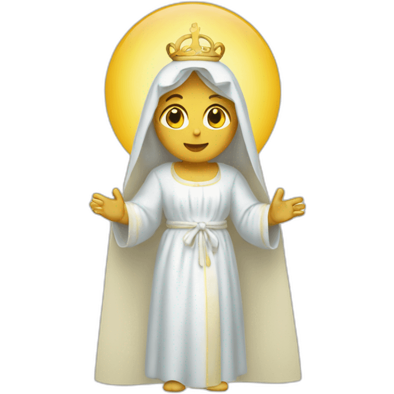 La vierge marie emoji