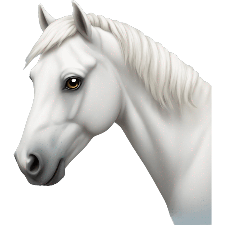 White horse emoji