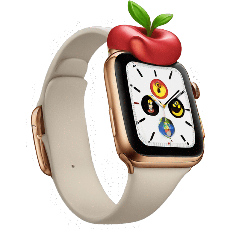 fancy apple watch emoji