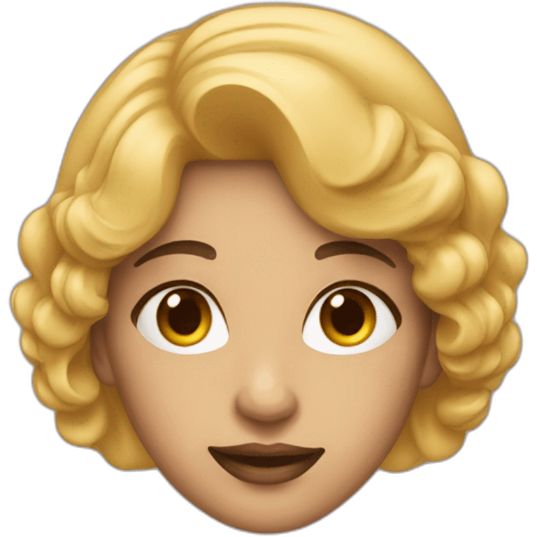 woman with mac emoji